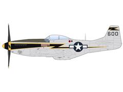 HA7751 - Hobby Master P 51D Mustang Lt Col McComas 118th