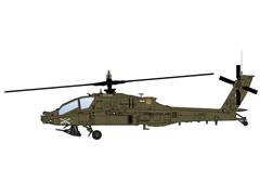 HH1219 - Hobby Master AH 64D Apache 4th Combat Aviation Brigade