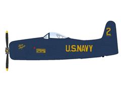 SM1011 - Hobby Master F8F 1B Bearcat Blue Angels No2 Airplane