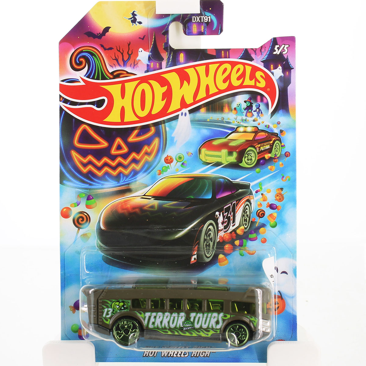 DRT KLASH９LOW - Human ／ ヒューマン Terror Tours - Hot Wheels High Bus in Green - DXT91-JKY46
