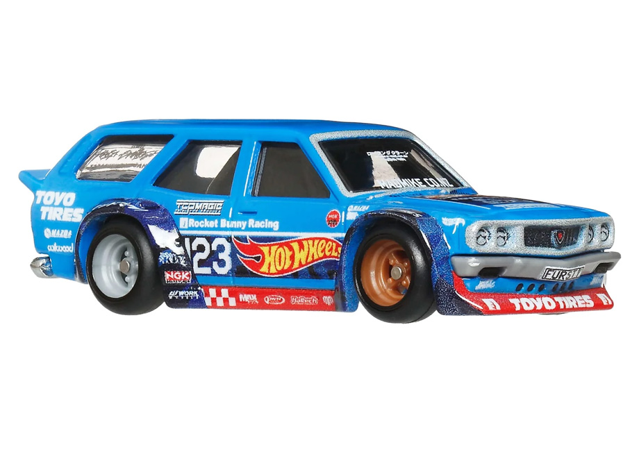 Mad Mike - Mazda RX-3 Wagon in Blue - FPY86-JBK50