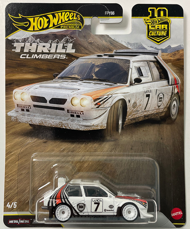 Lancia Delta S4 in White with Lancia Racing Decals - FPY86-JKF01