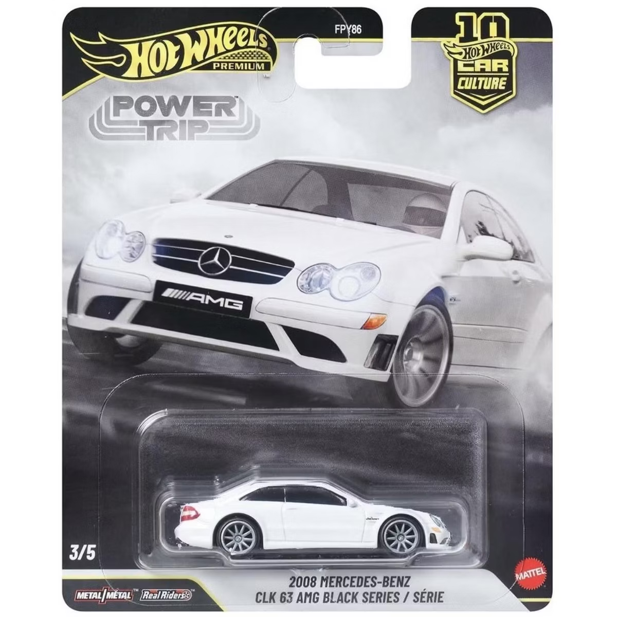 2008 Mercedes-Benz CLK 63 AMG Black Series in White - FPY86-JKF29
