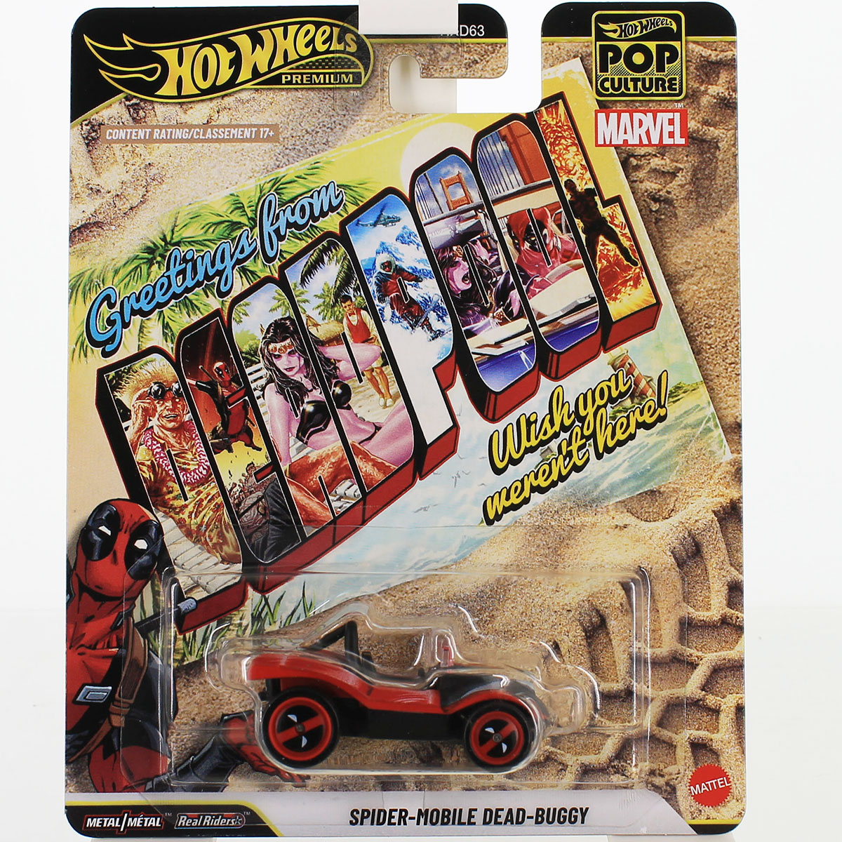 Spider-Mobile Dead-Buggy - Deadpool - HXD63-JHX06