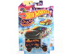 HOT WHEELS #DXT91-JKY43 - Pumpkin Delivery - Baja Hauler in Black and Orange