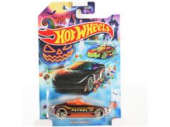 HOT WHEELS #DXT91-JKY44 - Boneyard Patrol - Alpha Pursuit in Red and Orange