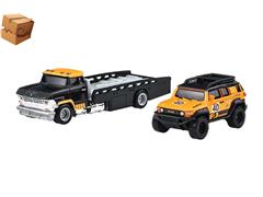 HOT WHEELS #FLF56-JBM33-BOX - Team Toyota - Toyota FJ Cruiser with Horizon Hauler
