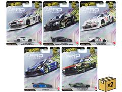 HOT WHEELS #FPY86-961U-CASE - Hot Wheels Car Culture - Aero Styles - 10-Piece Set in a Non-Returnable Factory-Sealed Case