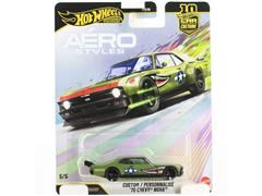 HOT WHEELS #FPY86-JKF37 - 1970 Chevrolet Nova Custom in Olive Green