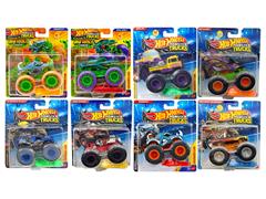 HOT WHEELS #FYJ44-992G-CASE - Hot Wheels Monster Trucks - 8-Piece Set in a Non-Returnable Factory-Sealed Case