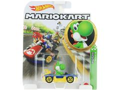 Yoshi in Mach 8 Kart Hot Wheels #GBG25-GLP39