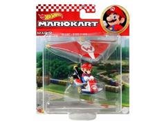HOT WHEELS #GVD30-GVD31 - Mario in Standard Kart and Super Glider