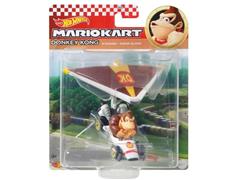 HOT WHEELS #GVD30-GVD37 - Donkey Kong in B-Dasher Kart and Super Glider