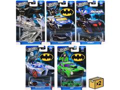 HOT WHEELS #HDG89-956T-CASE - Batman Silver Series - 10-Piece Set in a Non-Returnable Factory-Sealed Case