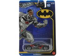 HDG89-JBY15 - Hot Wheels Barbaric Cyborg Silver Series Batman