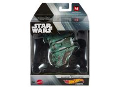HOT WHEELS #HHR14-JHW07 - Mauls Gauntlet Starfighter with Display Stand