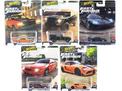 HOT WHEELS #HNW46-956L-CASE - Fast Furious Premium Series - 10-Piece Set in a Non-Returnable Factory-Sealed Case