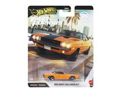 HOT WHEELS #HNW46-JHW64 - 1970 Dodge Challenger R/T in Orange