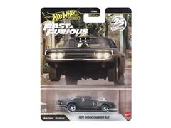 HOT WHEELS #HNW46-JHW74 - 1970 Dodge Charger R/T in Black