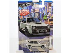 HOT WHEELS #HRT81-JKY23 - 1973 Honda Civic Custom in White - 1968 Vintage Club - Vintage Series