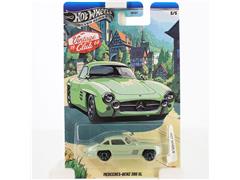 HOT WHEELS #HRT81-JKY25 - Mercedes-Benz 300 SL in Mint Green - 1968 Vintage Club - Vintage Series