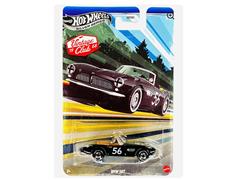 HOT WHEELS #HRT81-JKY26 - #56 - BMW 507 Convertible in Black - 1968 Vintage Club - Vintage Series