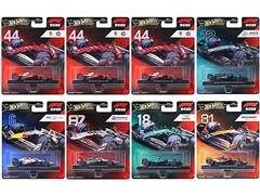 HOT WHEELS #HRV11-956L-CASE - Hot Wheels Formula 1 Premium Racecars - 8 Pieces in a Non-Returnable Factory-Sealed Case