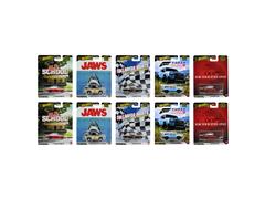 HOT WHEELS #HXD63-956T-CASE - Hot Wheels Pop Culture Premium - 10-Piece Set in a Non-Returnable Factory-Sealed Case