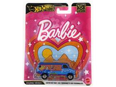 HOT WHEELS #HXD63-JHW98 - Custom GMC Panel Van - Barbie