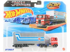 HYT56-HXH02 - Hot Wheels Optimus Prime Truck and Trailer