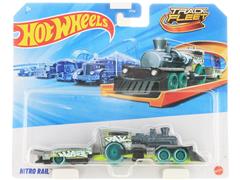 HYT56-JCM64 - Hot Wheels Nitro Rail Truck and Trailer