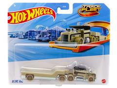 HOT WHEELS #HYT56-JKP32 - Bloc Aid in Cream with Chrome Chassis and Accents