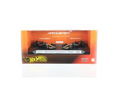 HOT WHEELS #JMM89-JMM91 - McLaren Formula 1 Racing Team - Hot Wheels Premium F1 2-Pack