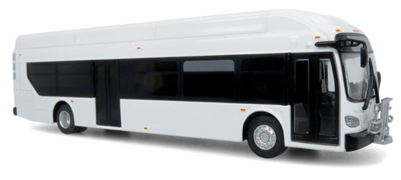 NFI Xcelsior XN40 Transit Bus in Blank White - 64-0427