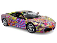 ICONIC REPLICAS #43-0469 - Ferrari F430 - Psychedelic Art Car