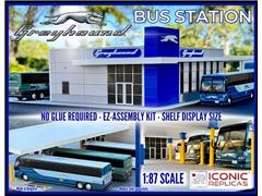 Greyhound Bus Station E Z Assembly Kit #87-0599