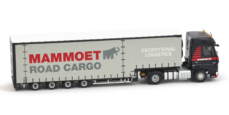 Mammoet - Mercedes-Benz Actros 4x2 with 4-Axle Meusburger