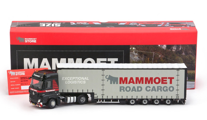 Mammoet - Mercedes-Benz Actros 4x2 with 4-Axle Meusburger