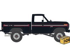 IXO AMERICA #IA64029-MSTR - 1983 Ford F-150 XLS Flareside 4x4 in Raven Black