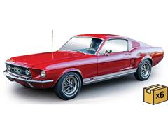 IXO AMERICA #IA64033-CASE - 1967 Ford Mustang GTA Fastback in Candyapple Red