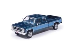 IXO AMERICA #IA64038 - 1980 GMC High Sierra K2500 Crew Cab Wideside Pickup in Two-Tone Blue