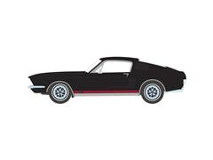 IXO AMERICA #IA64042 - 1967 Ford Mustang GT Fastback in Raven Black