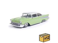 IXO AMERICA #IA64043-CASE - 1957 Chevrolet Bel Air Lowrider in Laurel Green