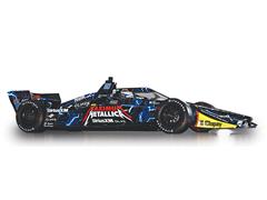 IXO AMERICA #IND18053 - #60 Felix Rosenqvist / Meyer Shank Racing - Metallica Road Course