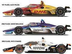 IND64030 - IXO America 2025 Indianapolis 500 Victory Row
