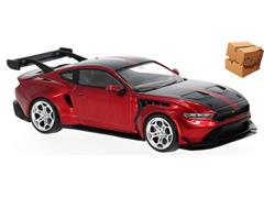 IXO AMERICA #MOC34422-BOX - 2025 Ford Mustang GTD in Metallic Dark Red