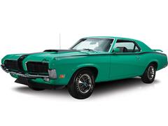 IXO AMERICA #U43RDC020 - 1970 Mercury Cougar Eliminator 428 CJ in Competition Green