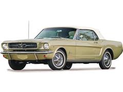 IXO AMERICA #U43RDC023 - 1965 Ford Mustang Convertible in Honey Gold