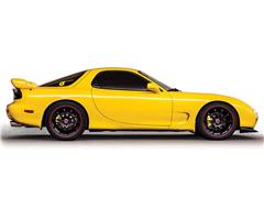 IXO AMERICA #U64RDC008-JC - 1991 Mazda RX-7 in Competition Yellow Mica