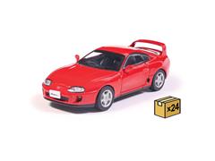 IXO AMERICA #U64RDC014-JC-MSTR - 1993 Toyota Supra JZA80 in Renaissance Red